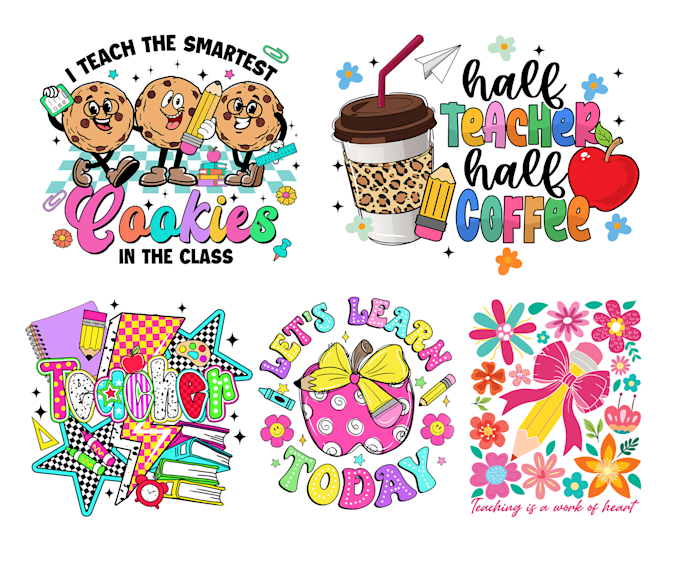 create teacher, back to school, education tshirt design