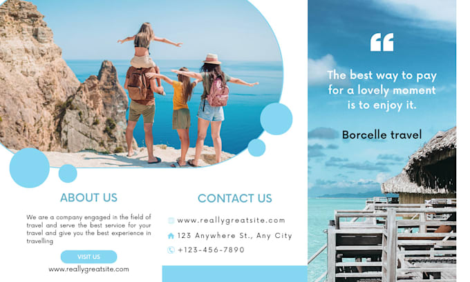 professional brochure, flyer, poster, and one pager design