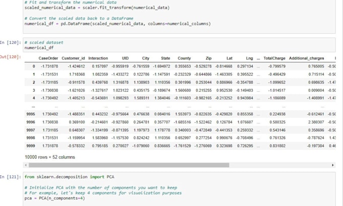 Do data cleaning and data preprocessing for machine learning projects ...
