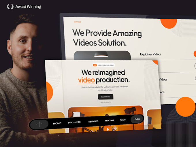 design your creative website that converts