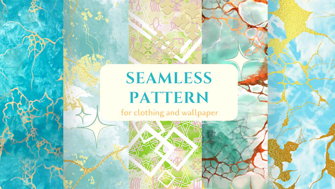 design seamless pattern for fabric and wallpaper