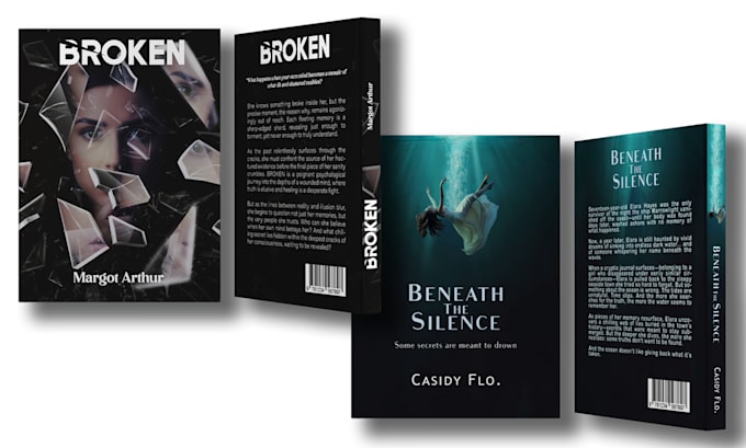 do printable paperback, ebook, amazon kindle, poetry and audiobook covers