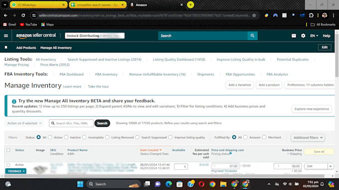 do listing creation as expert amazon va for listing