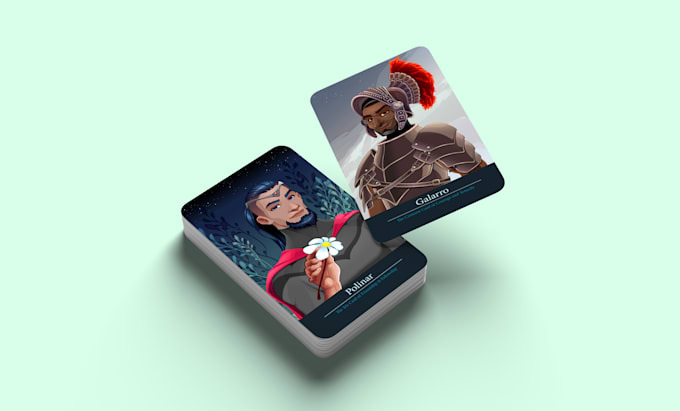create custom tarot and oracle cards for you