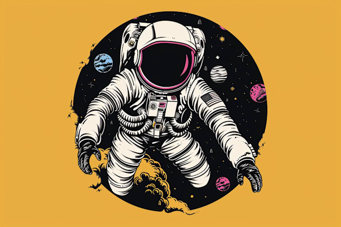 make a cool astronaut for you
