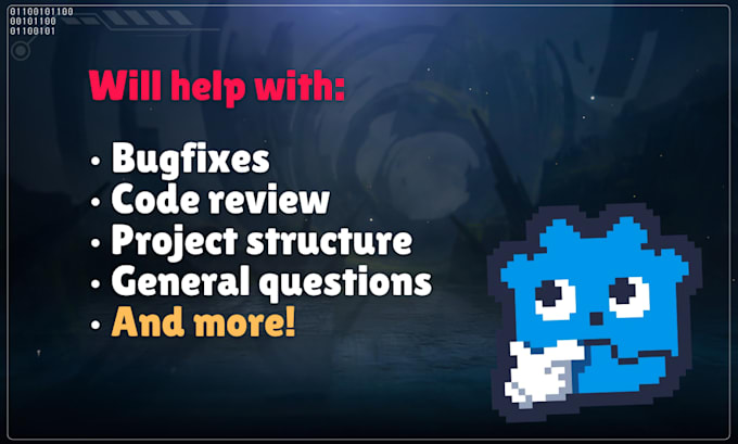 help you learn godot, game design, and coding in gdscript