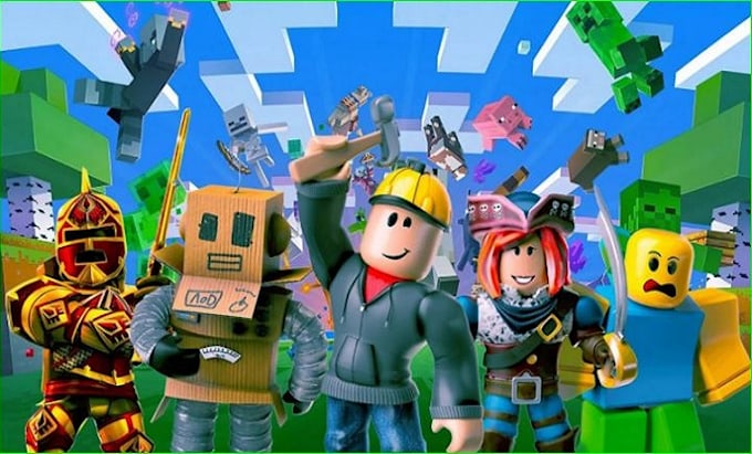 Build roblox game, roblox map roblox script, roblox multiplayer game ...