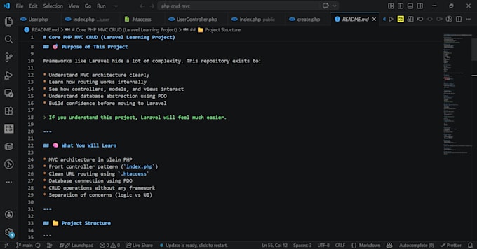 develop custom laravel web applications, dashboards and rest apis