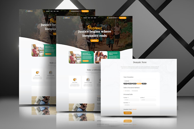 Design a non profit website for non profit charity donation by Designs ...