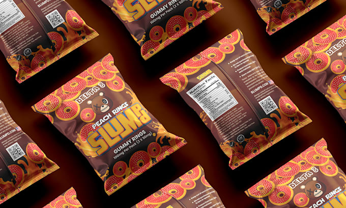 design premium cannabis label, box design, product packaging