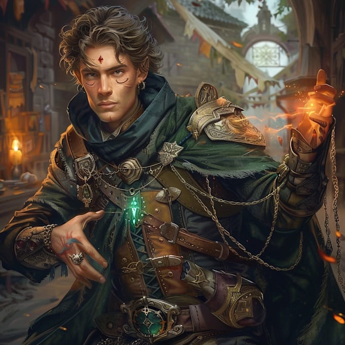 illustrate your oc or dnd character art