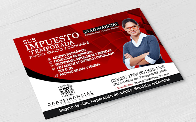create a poster, flyer, postcard and door hanger design