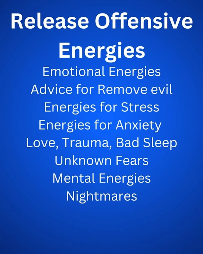 release offensive energies for you with emotion and body code
