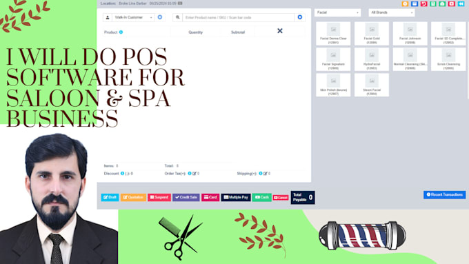 provide salon and spa management system