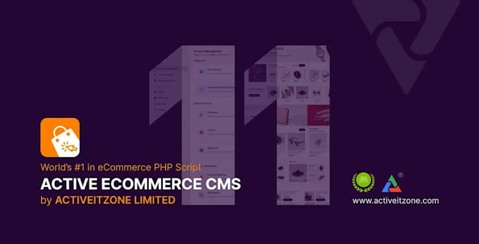 install latest active ecommerce cms