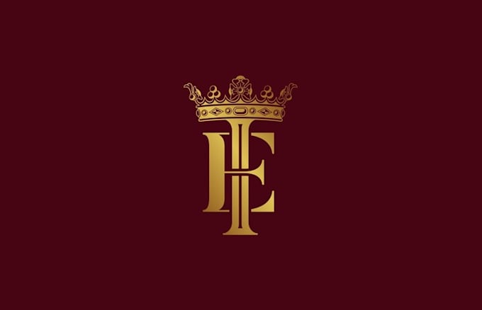 modern emblem entertainment logo design