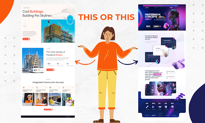 create or rebuild a professional wordpress website