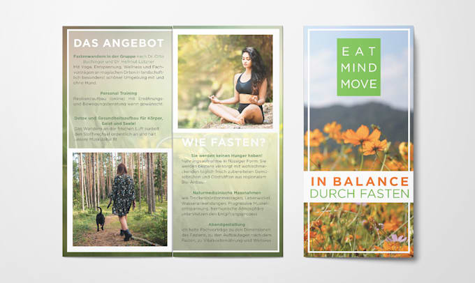 create a digital brochure, catalog or insert card