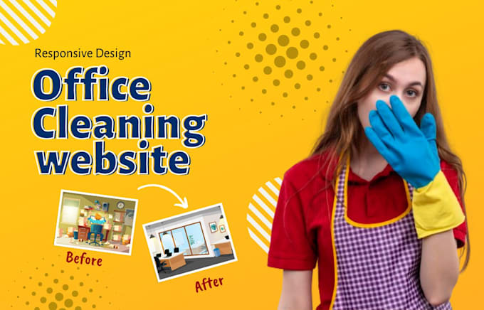 grow your business with office and home cleaning website