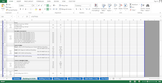 do detailed lumber breakdown takeoff and cost estimation on planswift