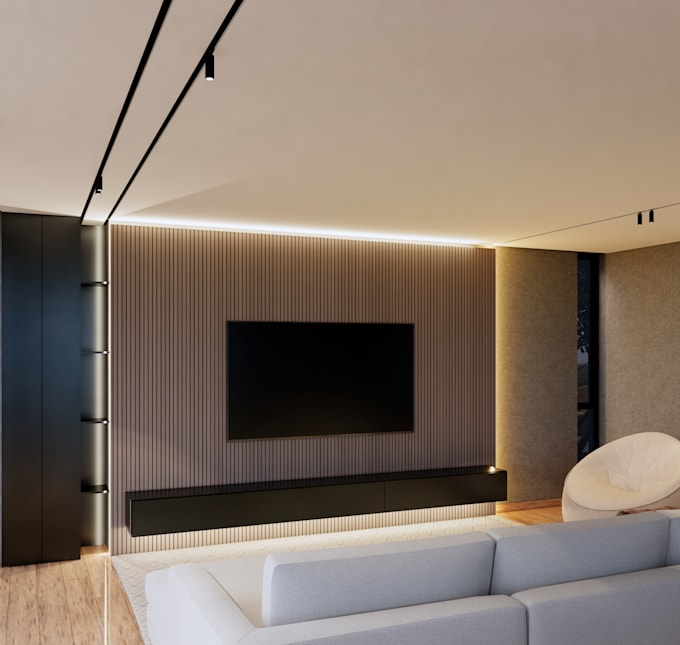 do architectural 3d rendering, exterior and interior