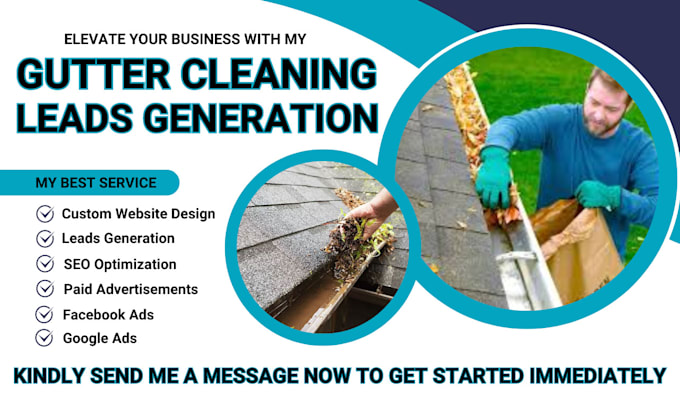 gutter cleaning leads gutter cleaning facebook ads cleaning google ads video ads