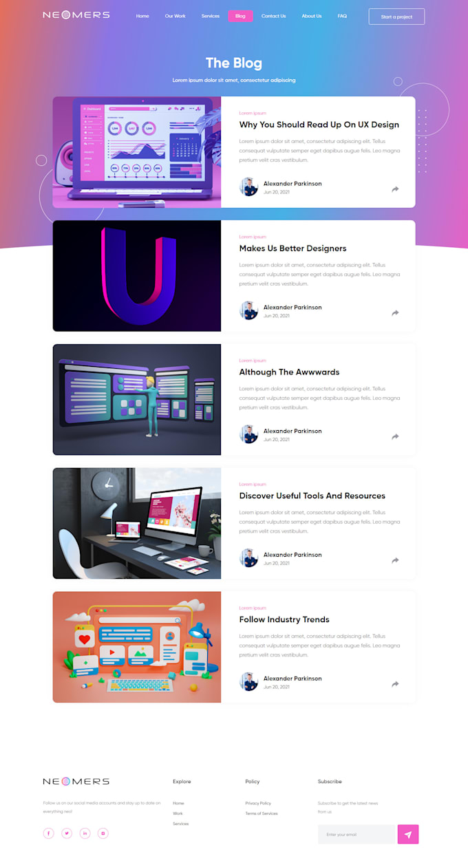 Be your front end developer using reactjs, tailwind css by Vortex ...