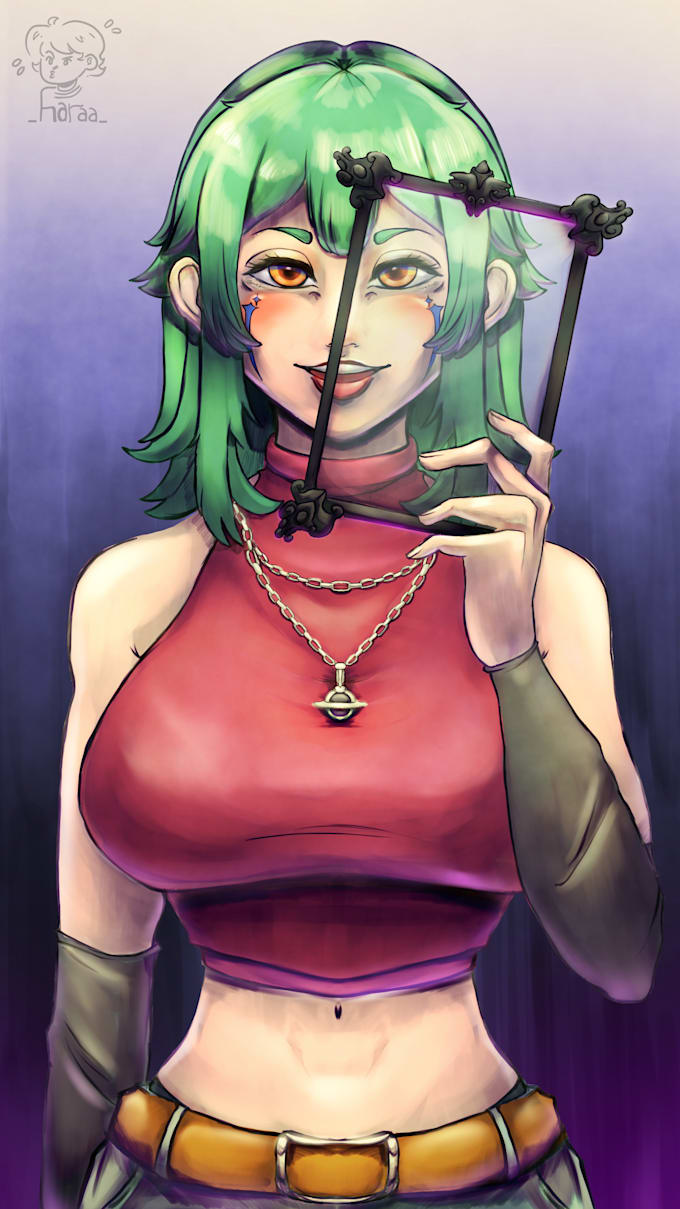 draw your oc or any character in anime style