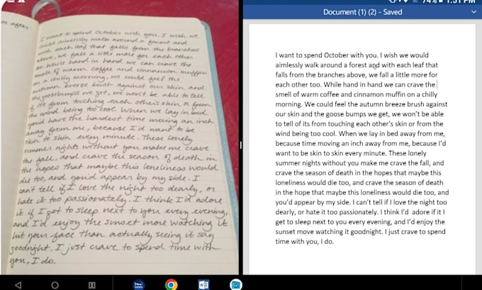 transcribe handwritten notes, pdf and scanned images