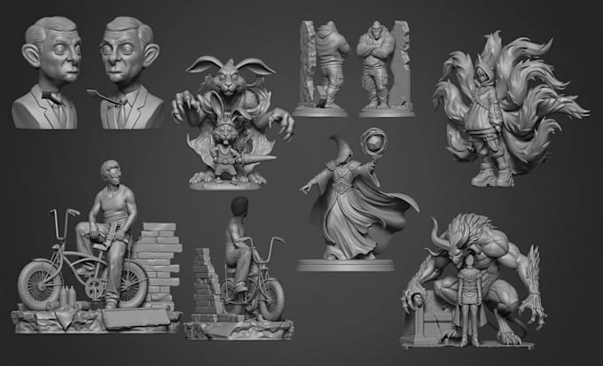 create professional 3d models and high quality sculpts