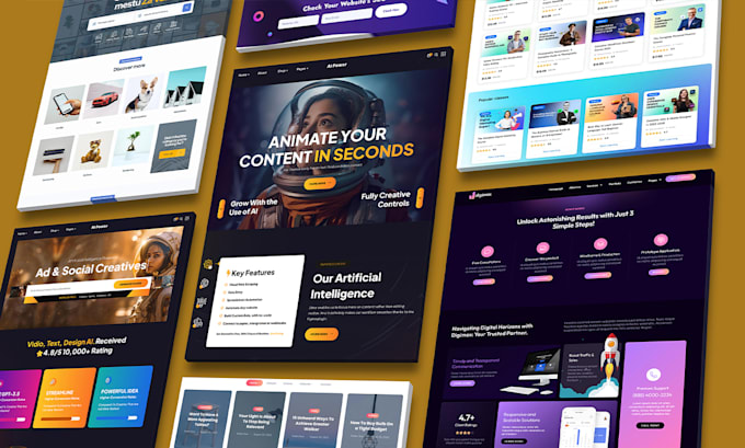 build responsive wordpress website development, design