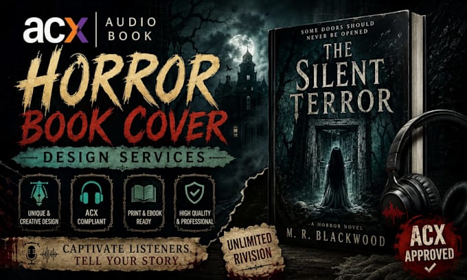 illustrate your ebook, acx, and book cover design