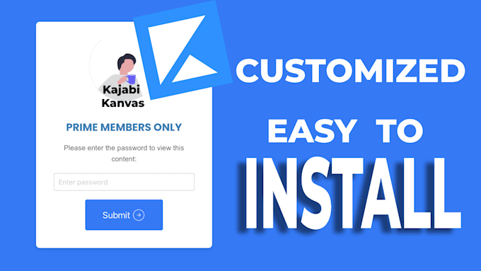 secure your kajabi pages with custom password protection plugin