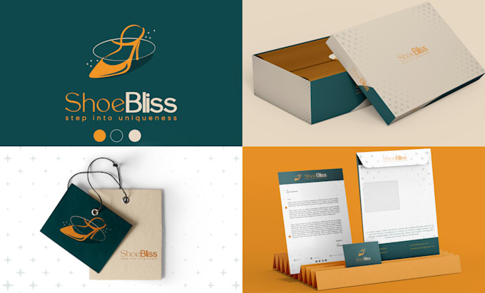 Do minimalist logo and brand identity with complete branding by Shab ...