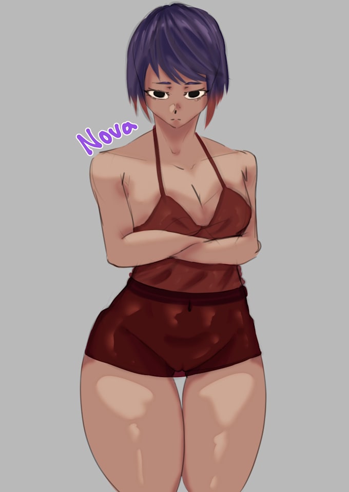 draw anime girls for you