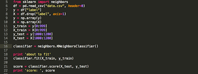 machine learning services for data analysis and preparation