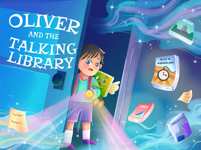 Draw cute children story book illustrations for amazon kdp by Rrgraph