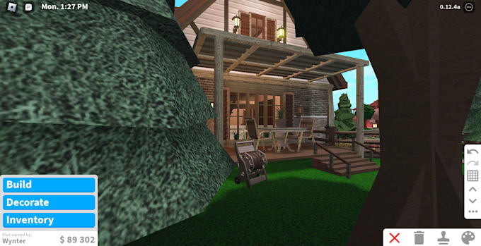 build you a house off of a youtube video in bloxburg