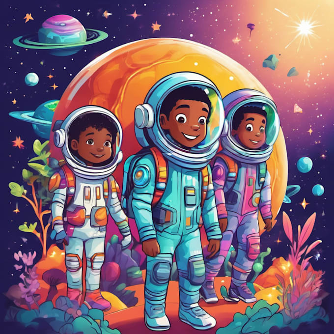 Create eye catching book covers for children by Virtueviz | Fiverr