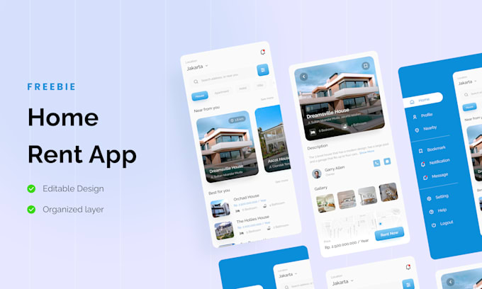 develop mobile application using flutter, react native, kotlin and java