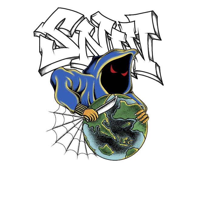 create artwork and logo hardcore, metal, punk