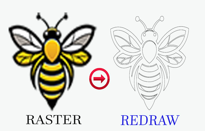 perfectly vector tracing, redraw logo, vectorize image