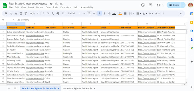 linkedin lead generation, business leads list creation