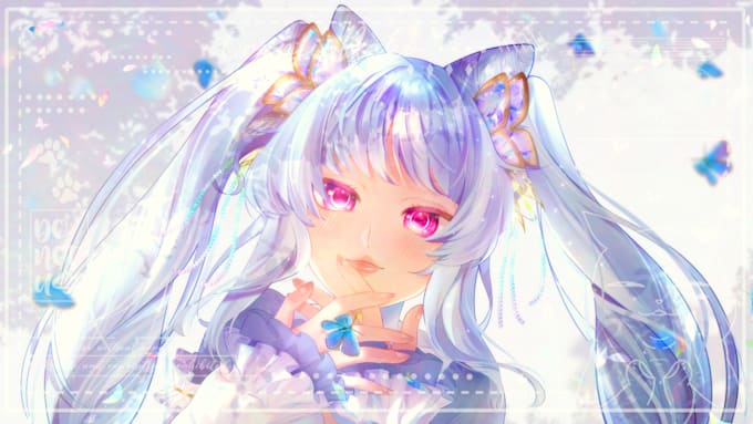 draw custom illusration, pfp, anime, manga, cover, icon, etc