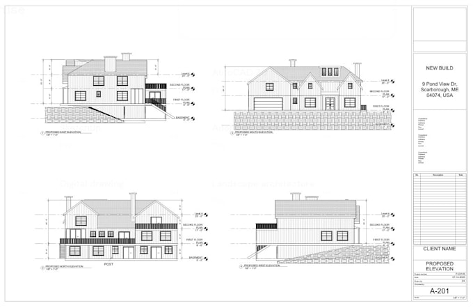 create permit ready architectural drawings for USA projects