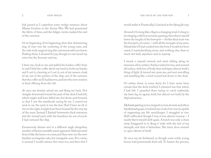 develop the style and visual flow of a book interior