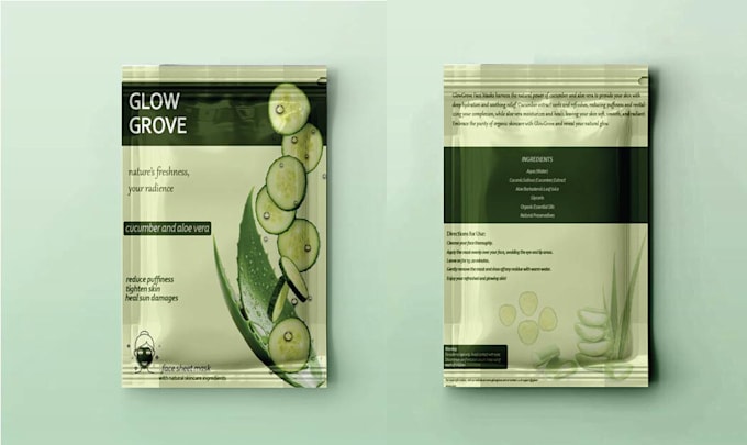 do poly mailer, shipping bag and food pouch packaging design