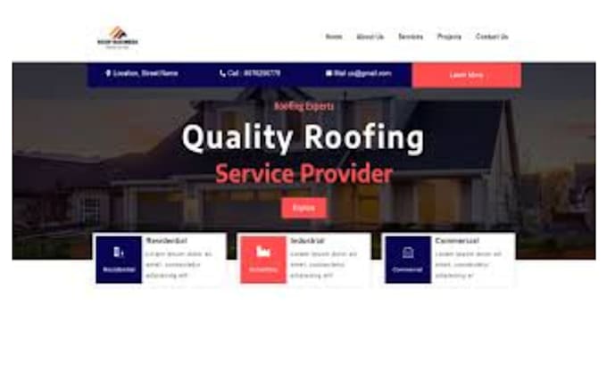 generate solar leads epoxy flooring homeowners construction roofing landing page
