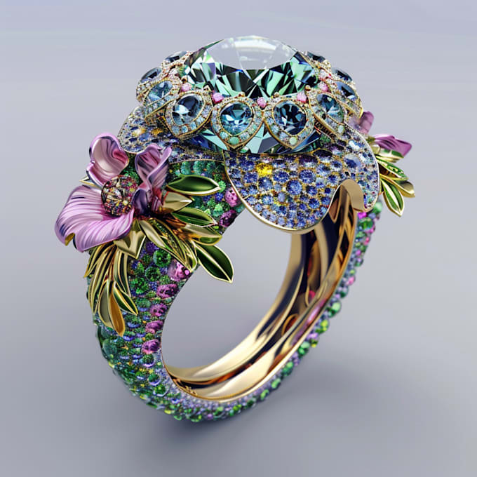 make jewelry cad design for 3d printing