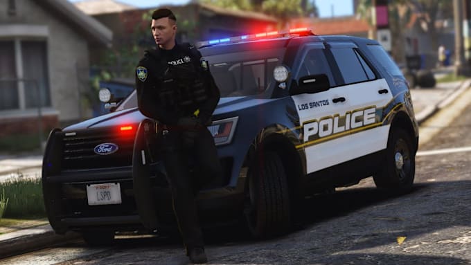 Install any mods lspdfr for gta v or fivem for you by Thomasalison9